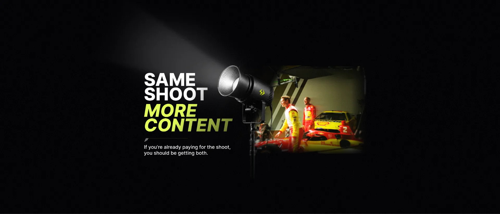 If You're Already Paying for the Shoot, You Should Be Getting Both