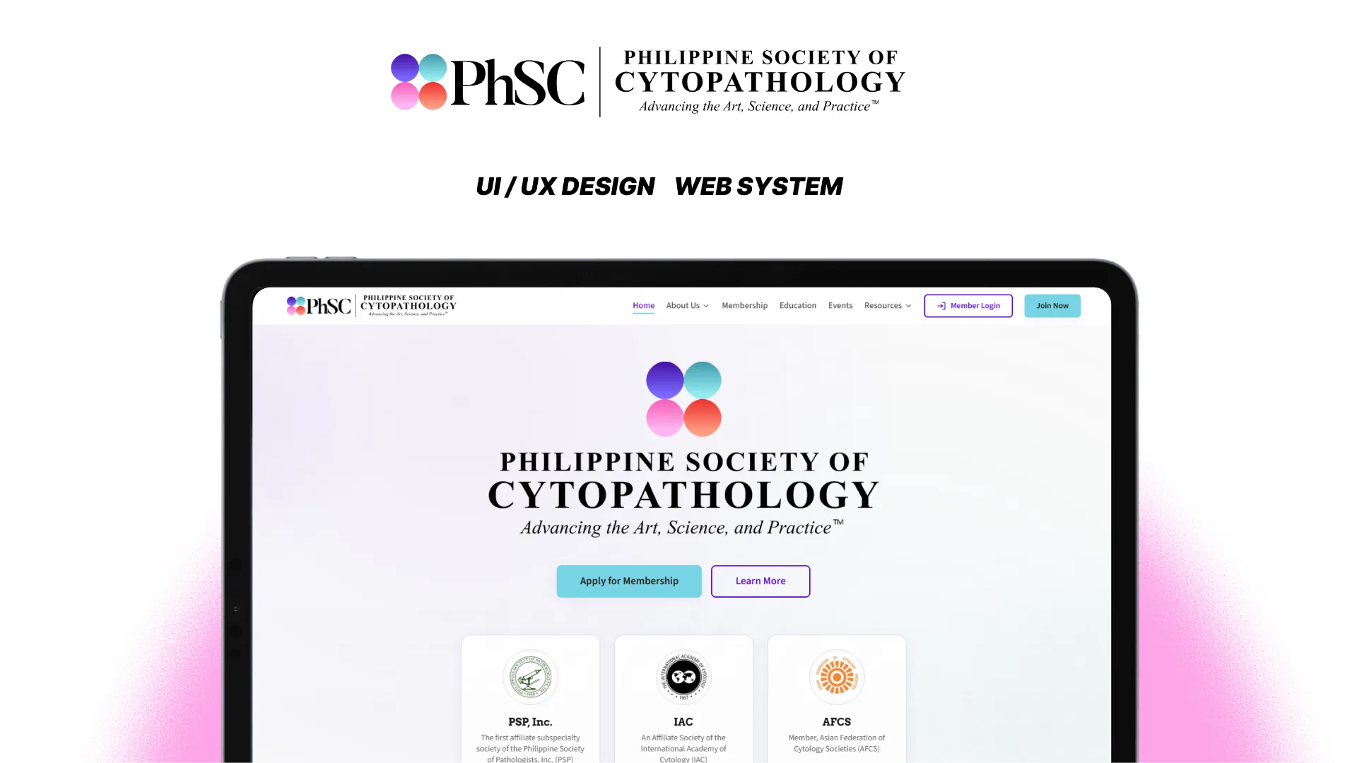 UI + UX Design & Web System